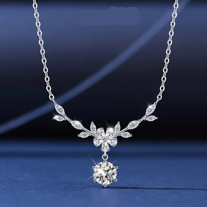 Halaile D Color Moissanite Necklace
