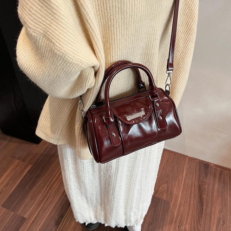 Burgundy Mini Handbag
