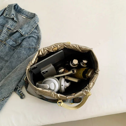 Fashion Large Quilted Tote Bag