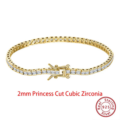 Sterling Silver Tennis Bracelet