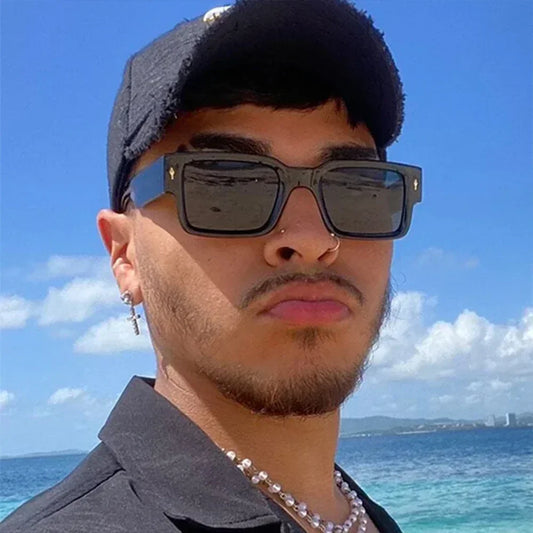 Retro square sunglasses