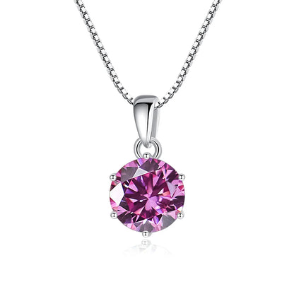 Moissanite Pendant Necklace