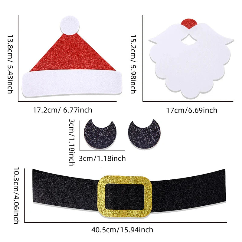 Christmas Door Stickers