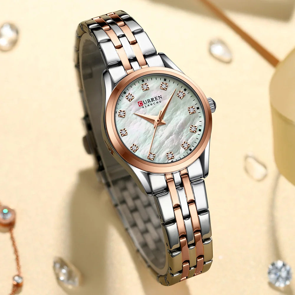 Elegant Stainless Steel Women’s Watch