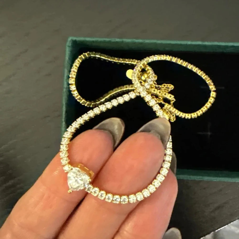 Moissanite Tennis Necklace