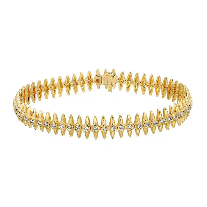 CZ Spike Bracelet