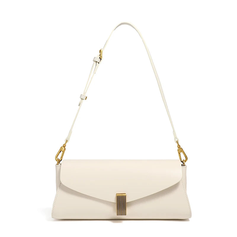 Square Leather Shoulder Bag