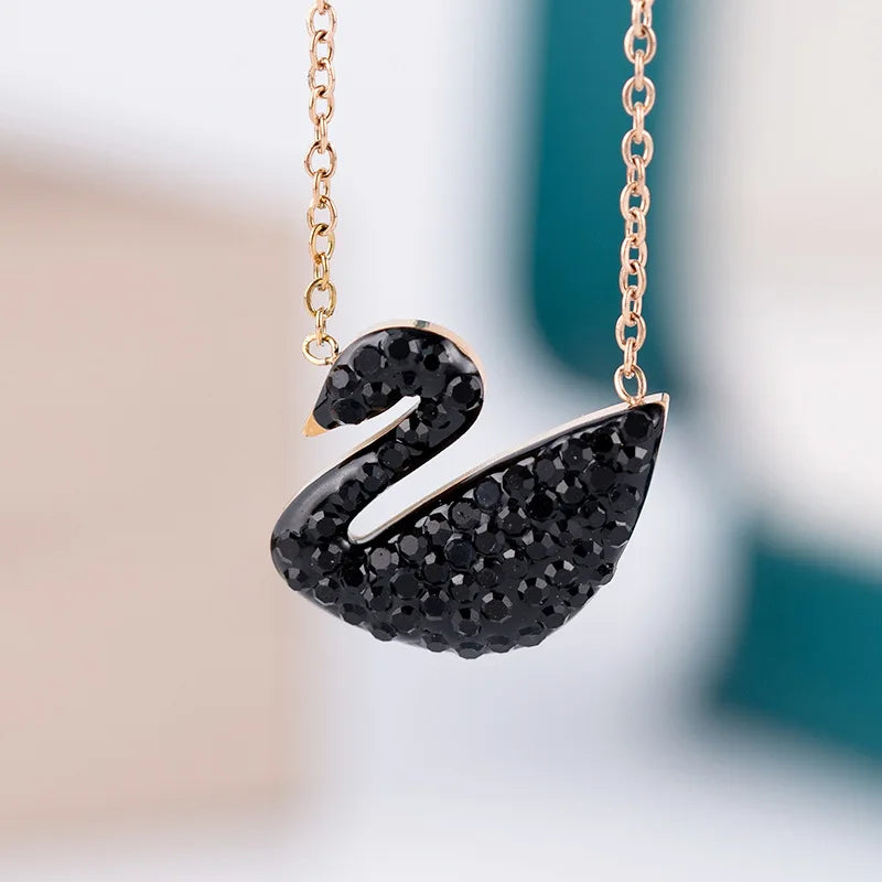 Black Swan Anniversary Necklace