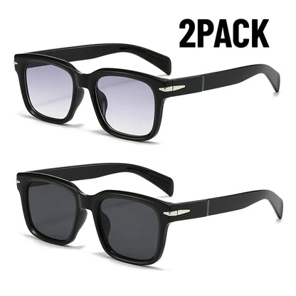 Retro square sunglasses