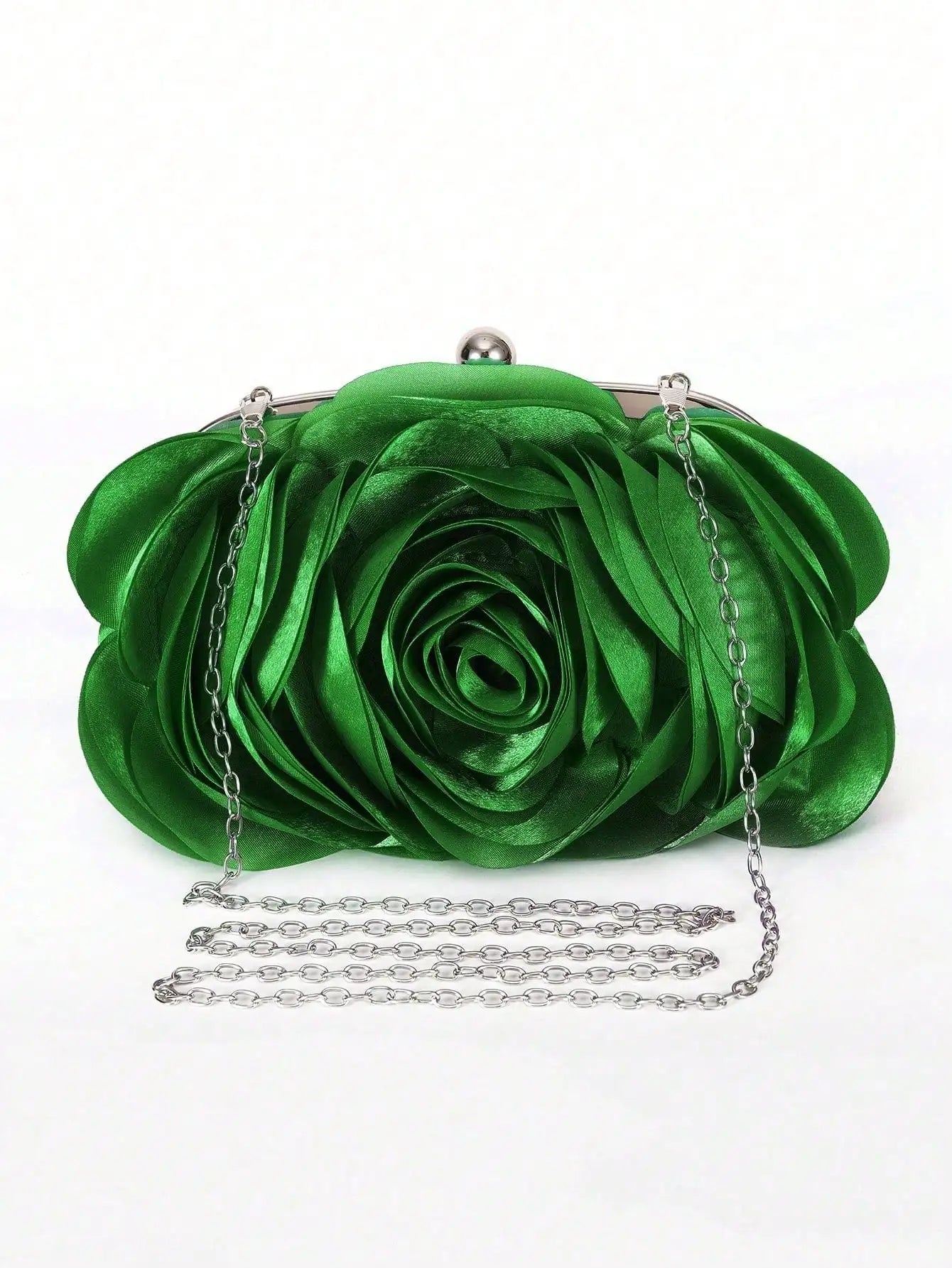 Floral Evening Clutch Bag