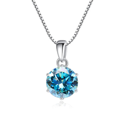 Moissanite Pendant Necklace