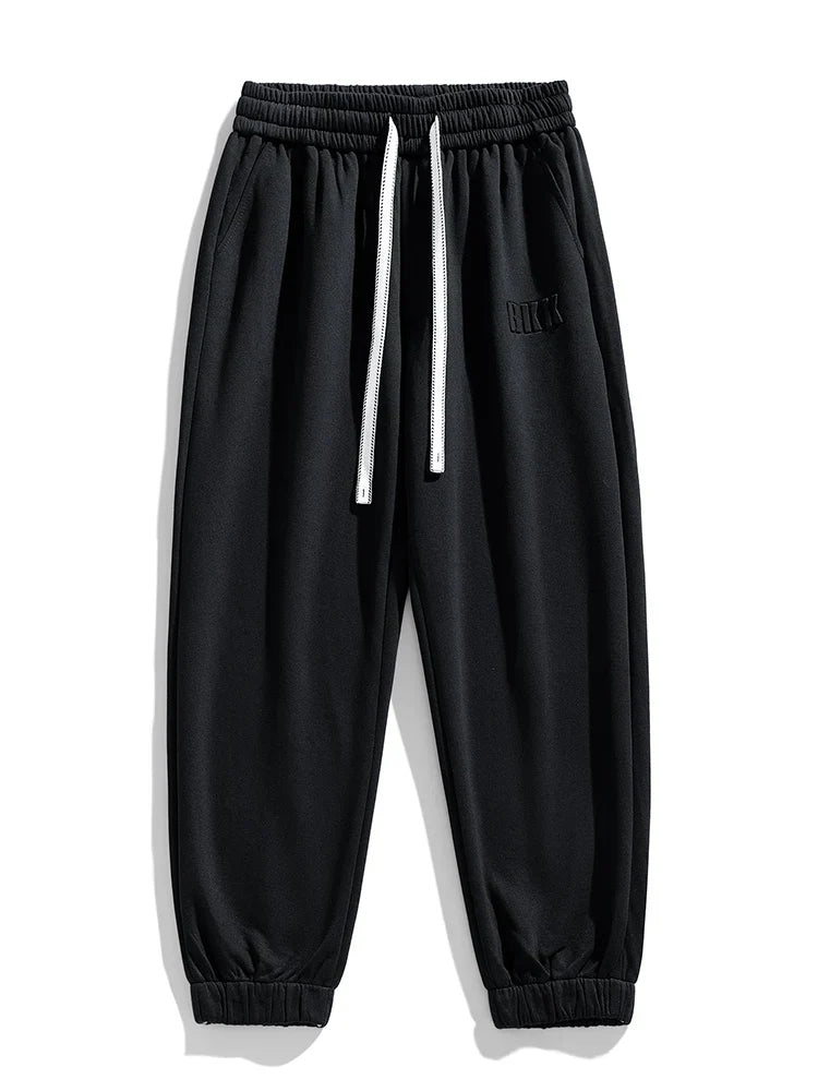 Baggy cotton joggers