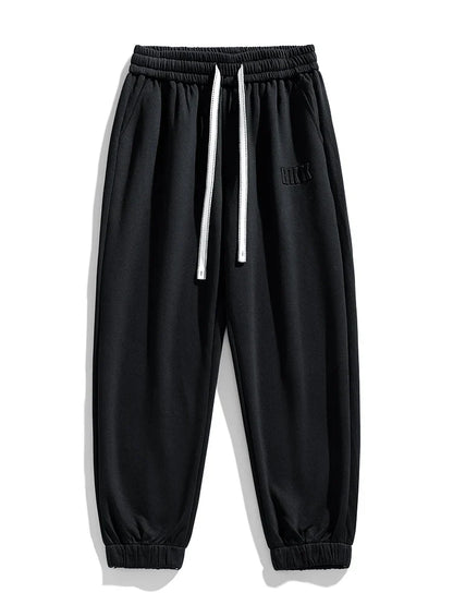 Baggy cotton joggers