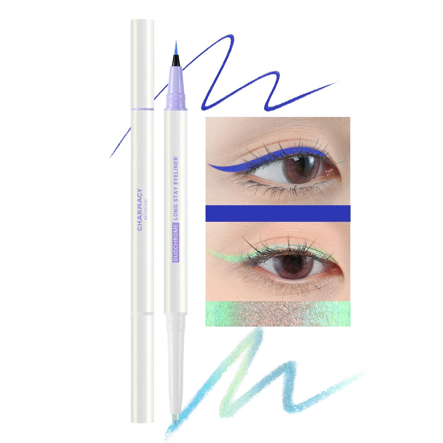CHARMACY 2-in-1 Duochrome Eyeliner Gel Pencil