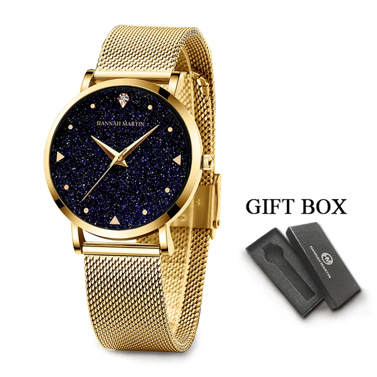 Rose Gold Rhinestone Women’s Watch