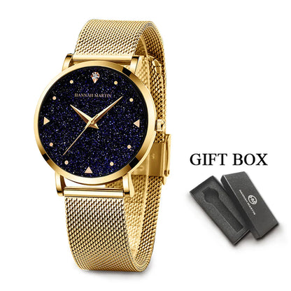 Rose Gold Rhinestone Women’s Watch