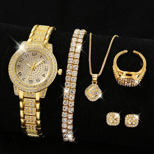 Luxury Gold Women Watch