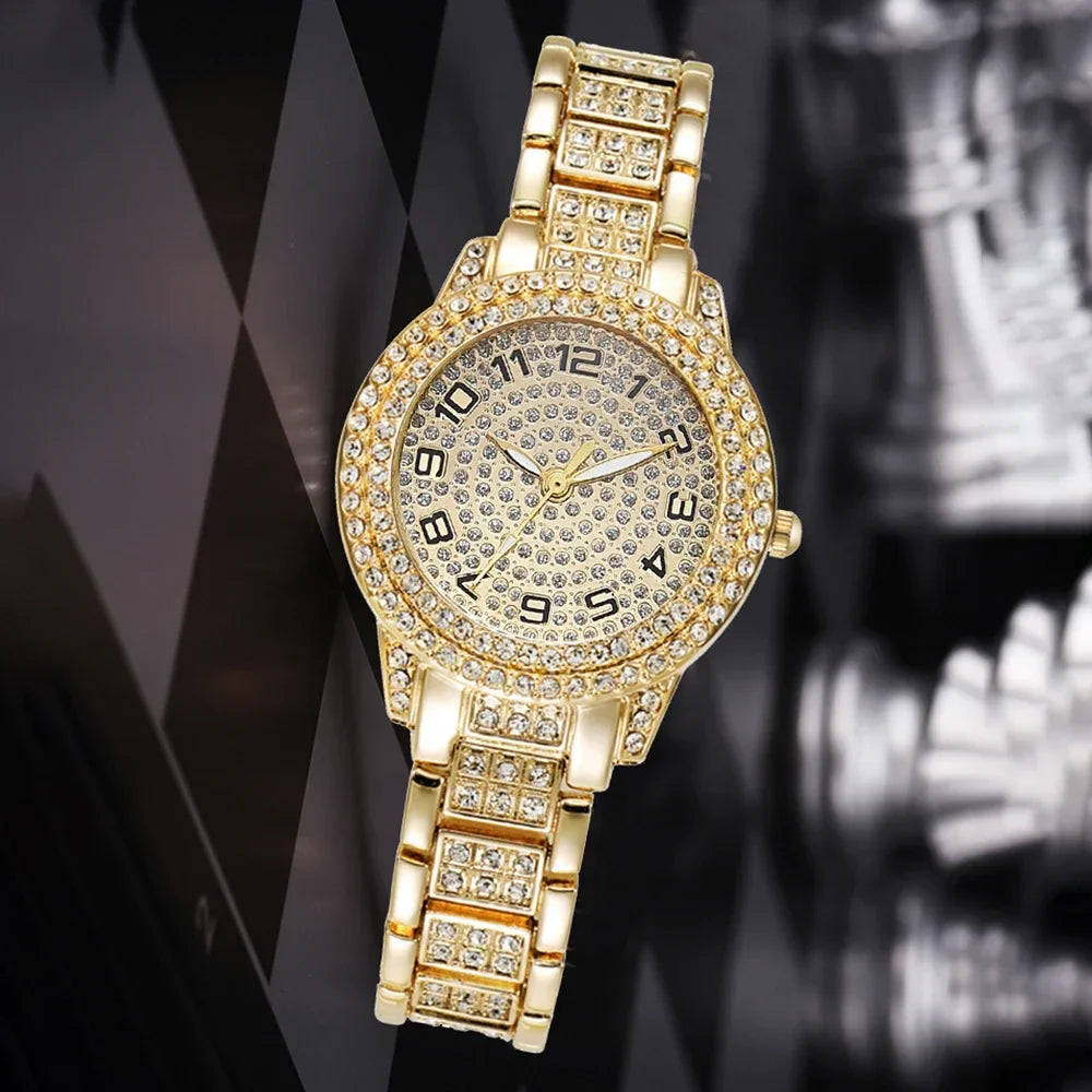 Luxury Gold Women Watch