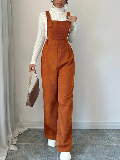 Corduroy Wide Pants