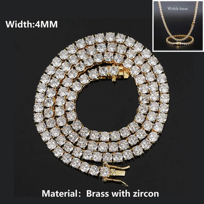 ICEBLING Iced Out CZ Tennis Necklace