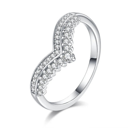 Moissanite Wedding Ring