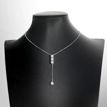 Houtros D Color Moissanite Necklace
