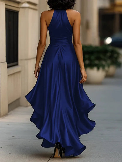Elegant Ruffled Party Dress