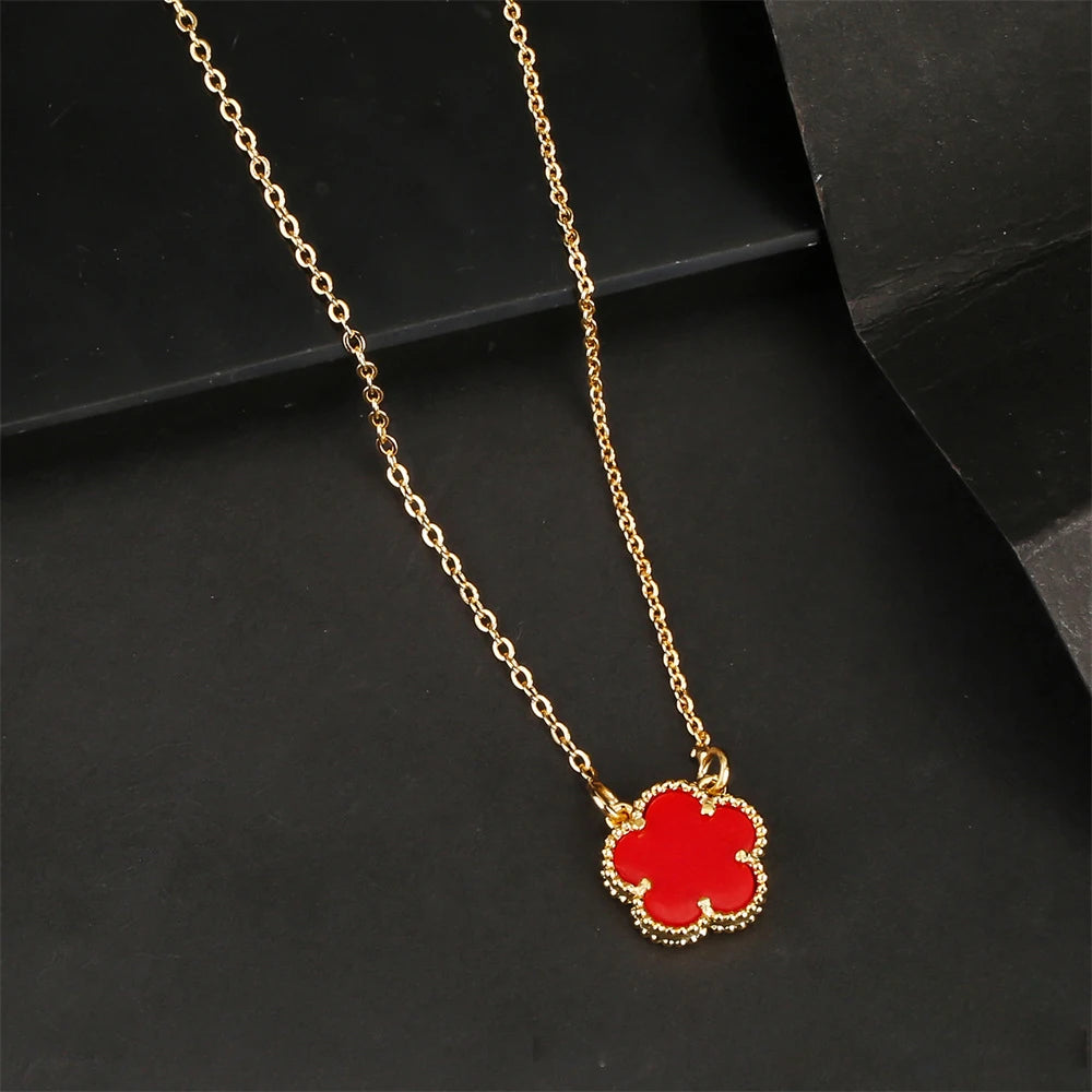 Five Leaf Flower Bracelet