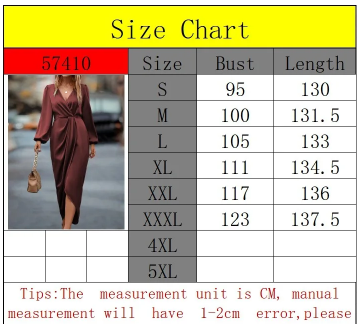 V-Neck Long Sleeve Maxi Dress