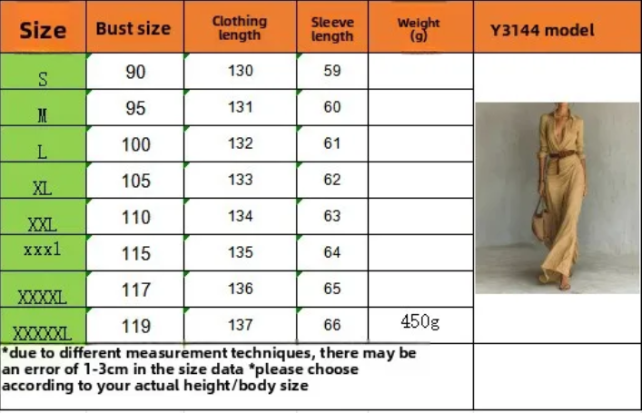 Elegant V-Neck Long Dress