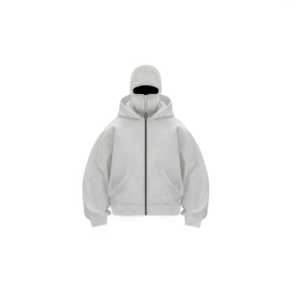 Men’s Y2K Double Hooded Hoodie