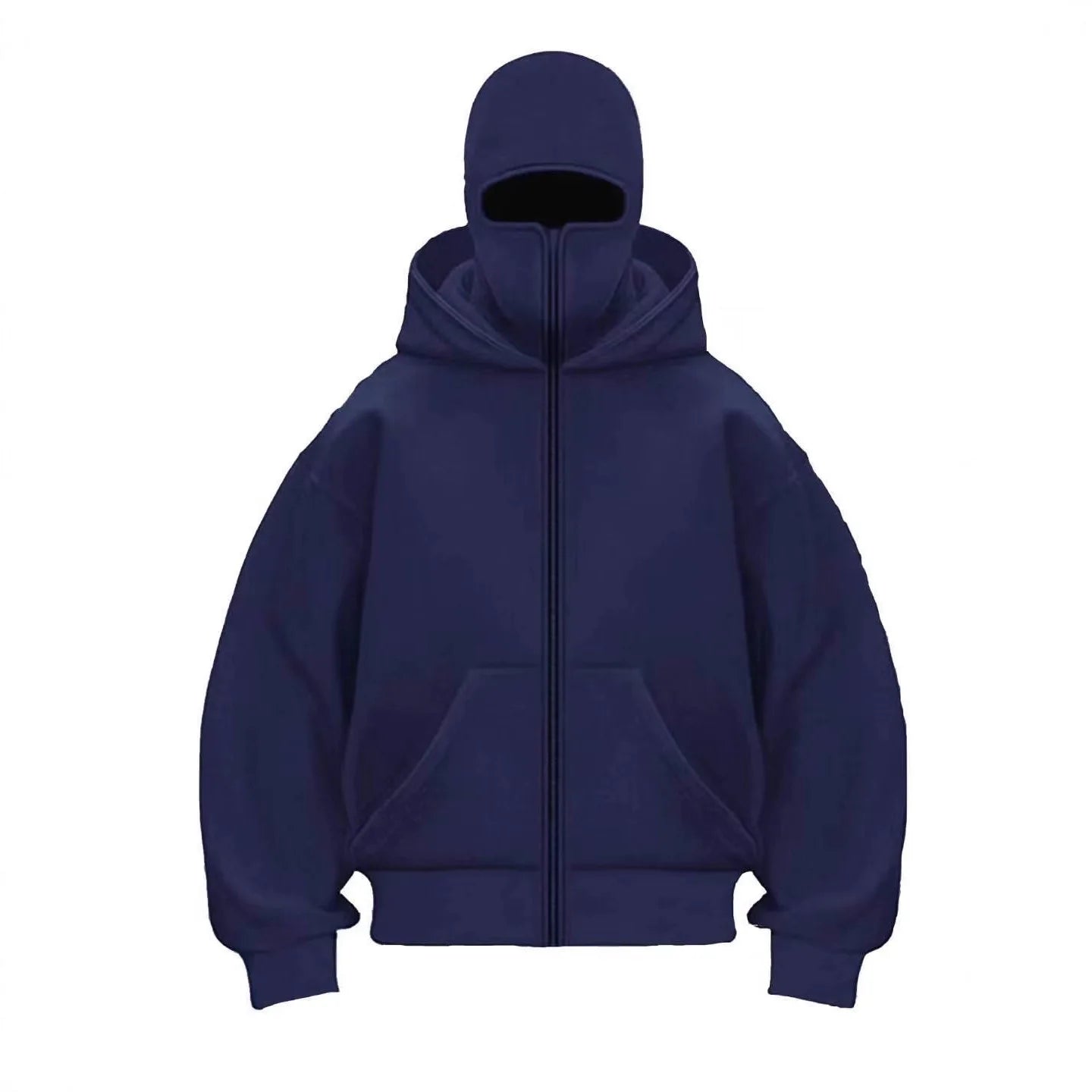 Men’s Y2K Double Hooded Hoodie