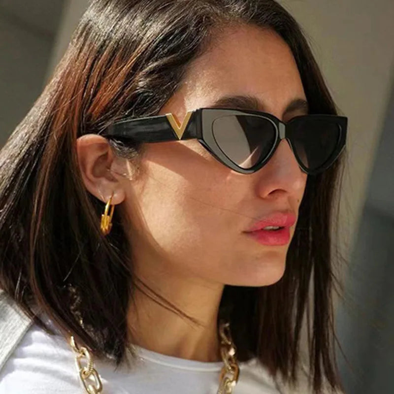 Luxury Cat Eye Sunglasses for Women