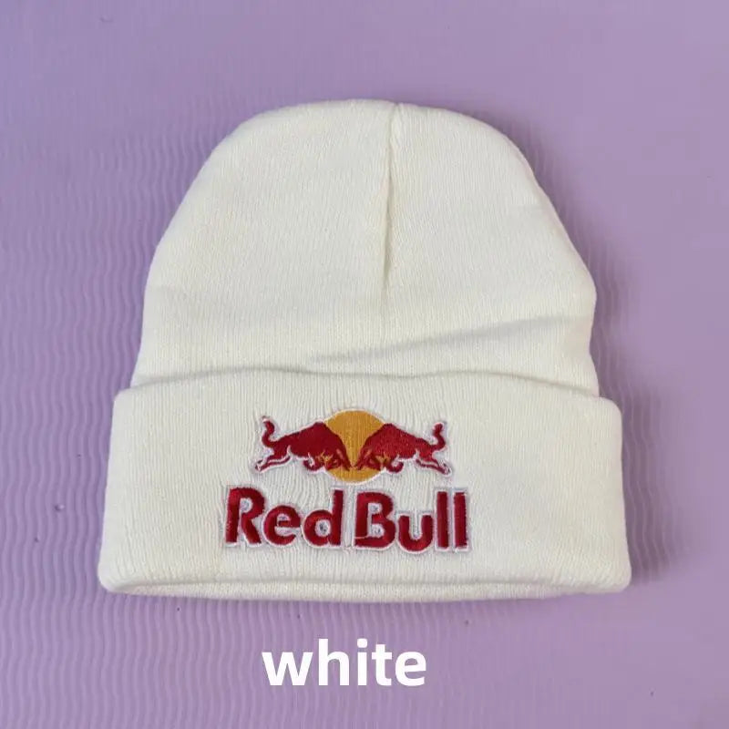 Red Bull Embroidered Knitted Beanie