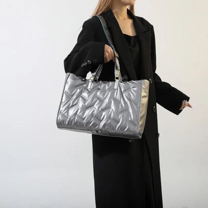 Fashion Large Quilted Tote Bag