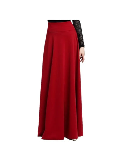 High Waist Party Maxi Skirt
