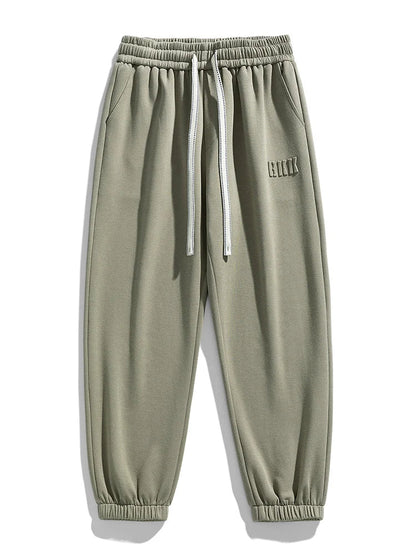 Baggy cotton joggers