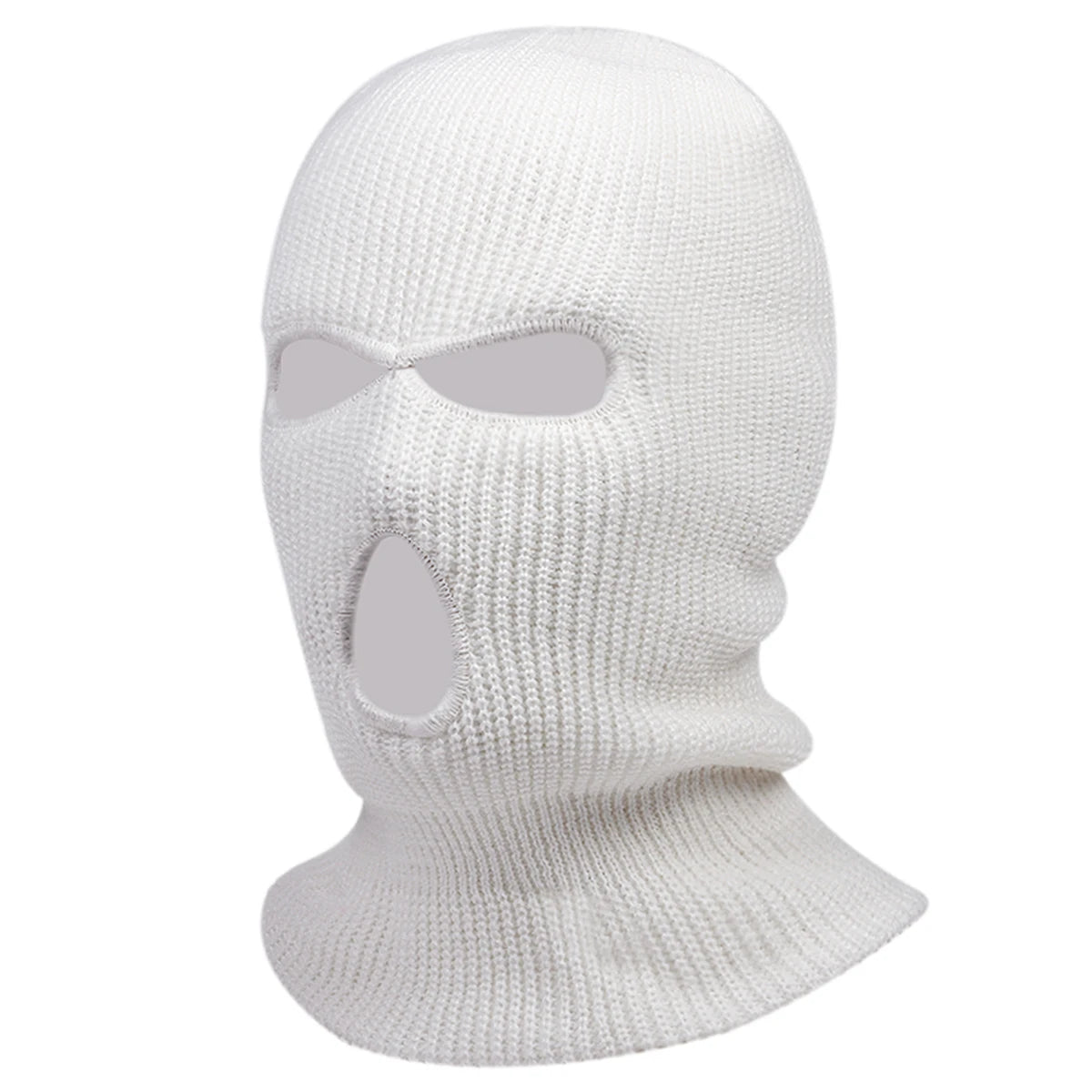 Solid Color Masked Knit Beanie