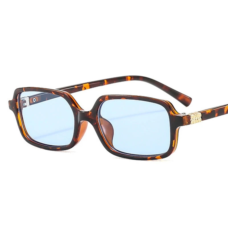 Luxury Vintage Rectangle Sunglasses