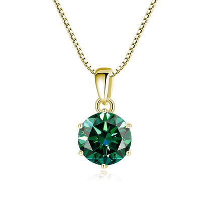 Moissanite Pendant Necklace