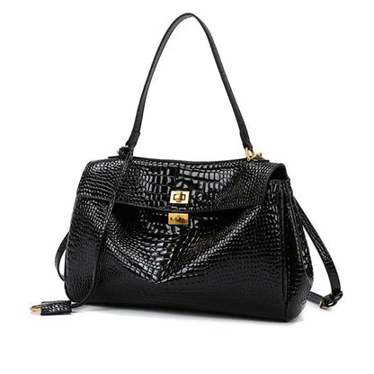 Large Capacity PU Leather Tote Bag