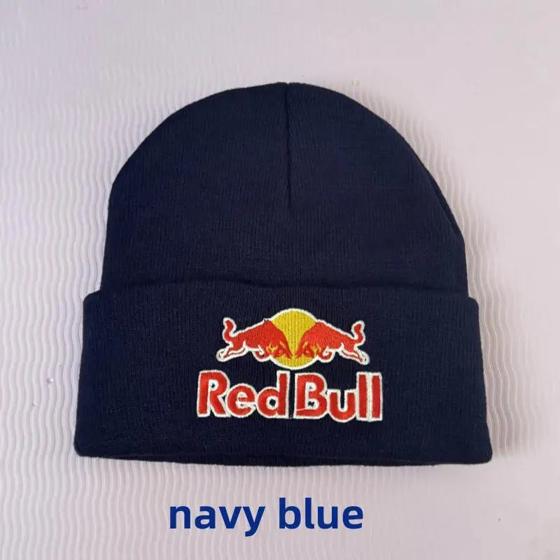 Red Bull Embroidered Knitted Beanie