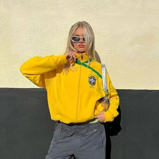 Brazil Flag Jacket