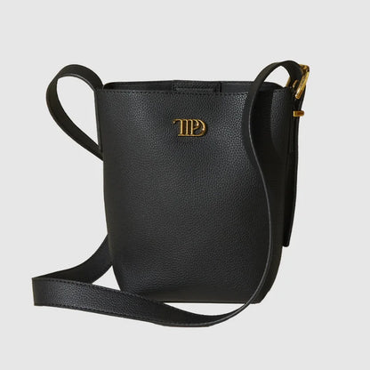 PU Leather Bucket Shoulder Bag