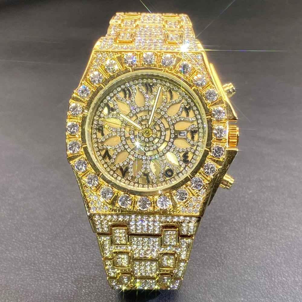 Luxury Iced Out Men’s Watch
