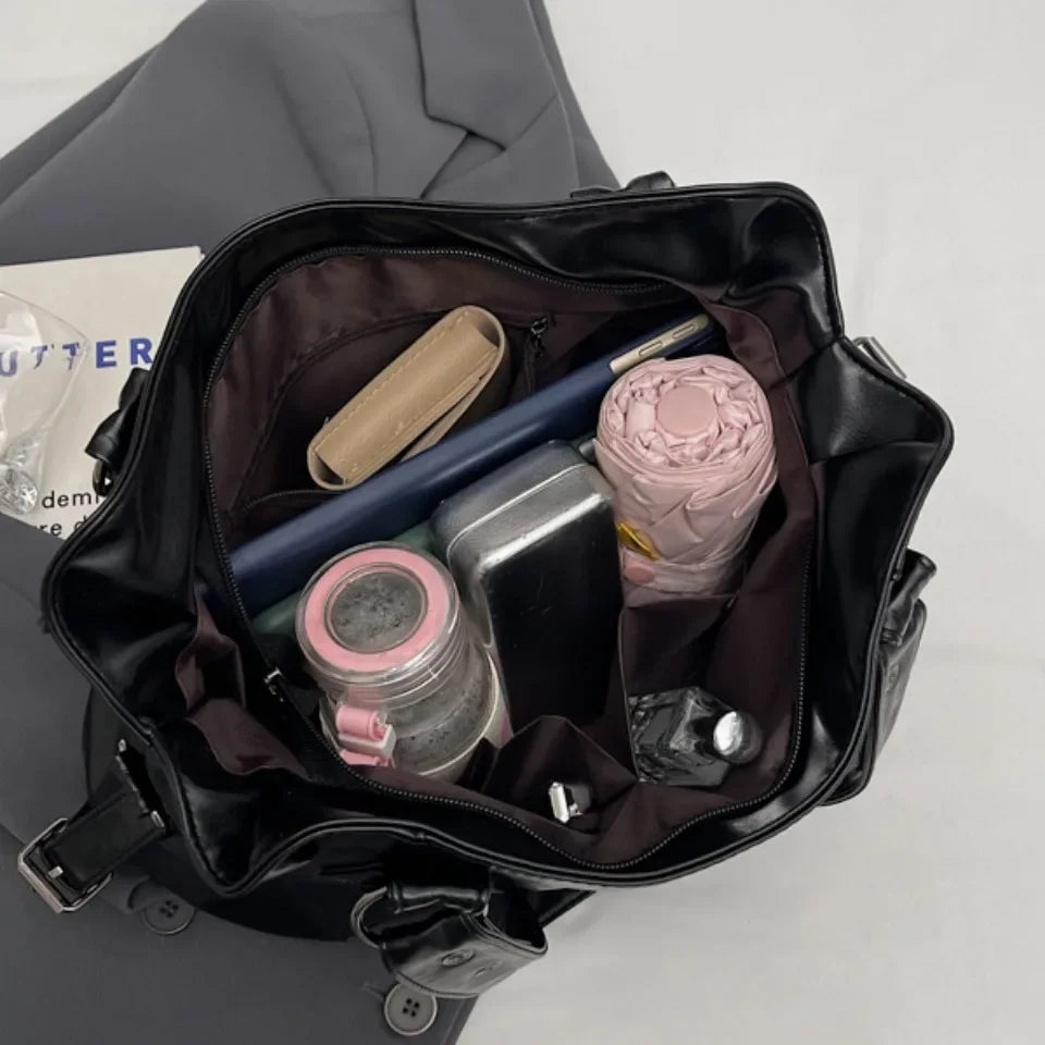 Retro Shoulder Tote Bag