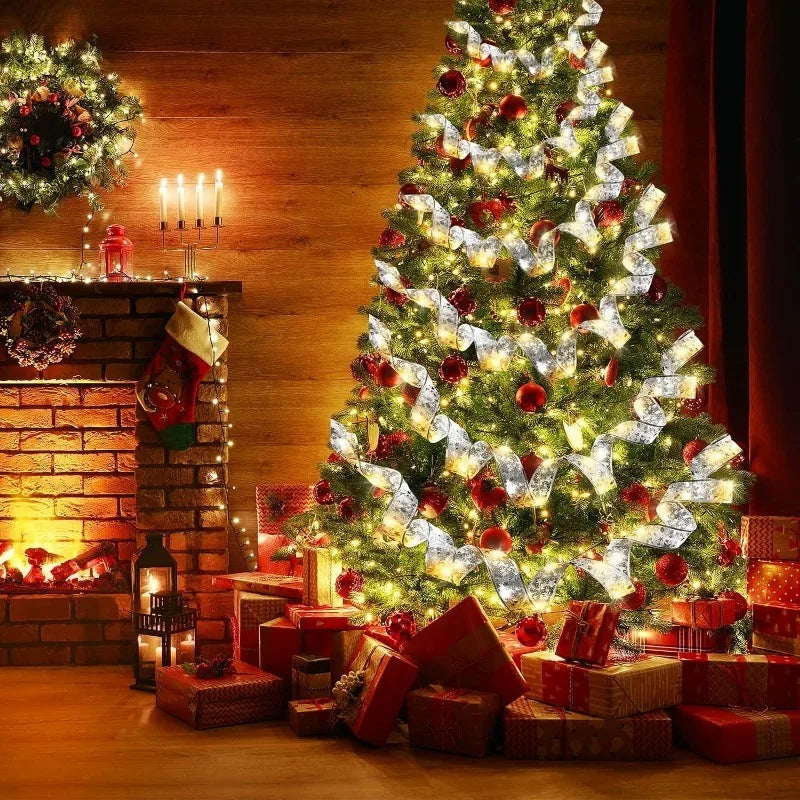 LED Christmas Ribbon Lights