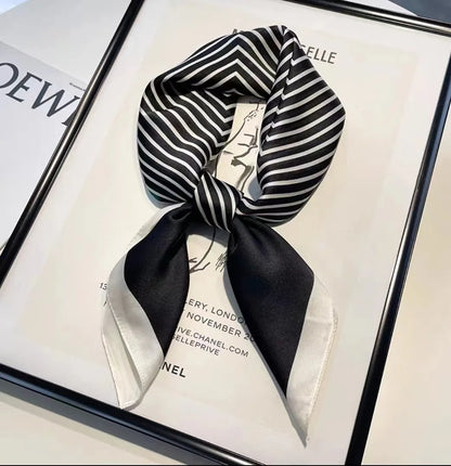 Luxury Silk Feel Square Scarf