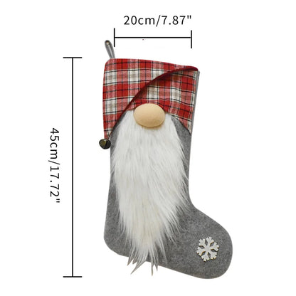 Santa Socks Gift Bag