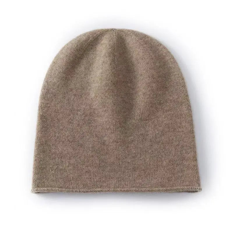 Women’s Knitted Mink Cashmere Hat